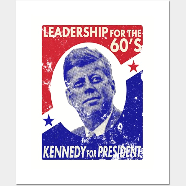 kennedy 60s Wall Art by retrorockit